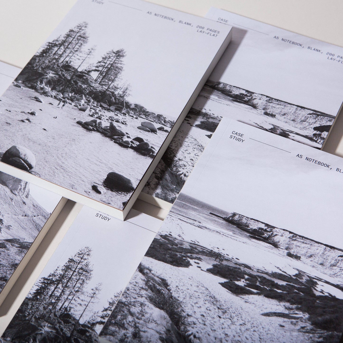 Case Study • Layflat Notebook - Sea