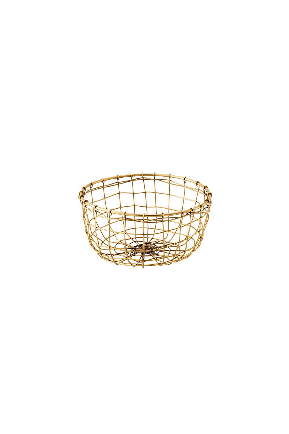 Fog Linen Work • Gold Wire Basket