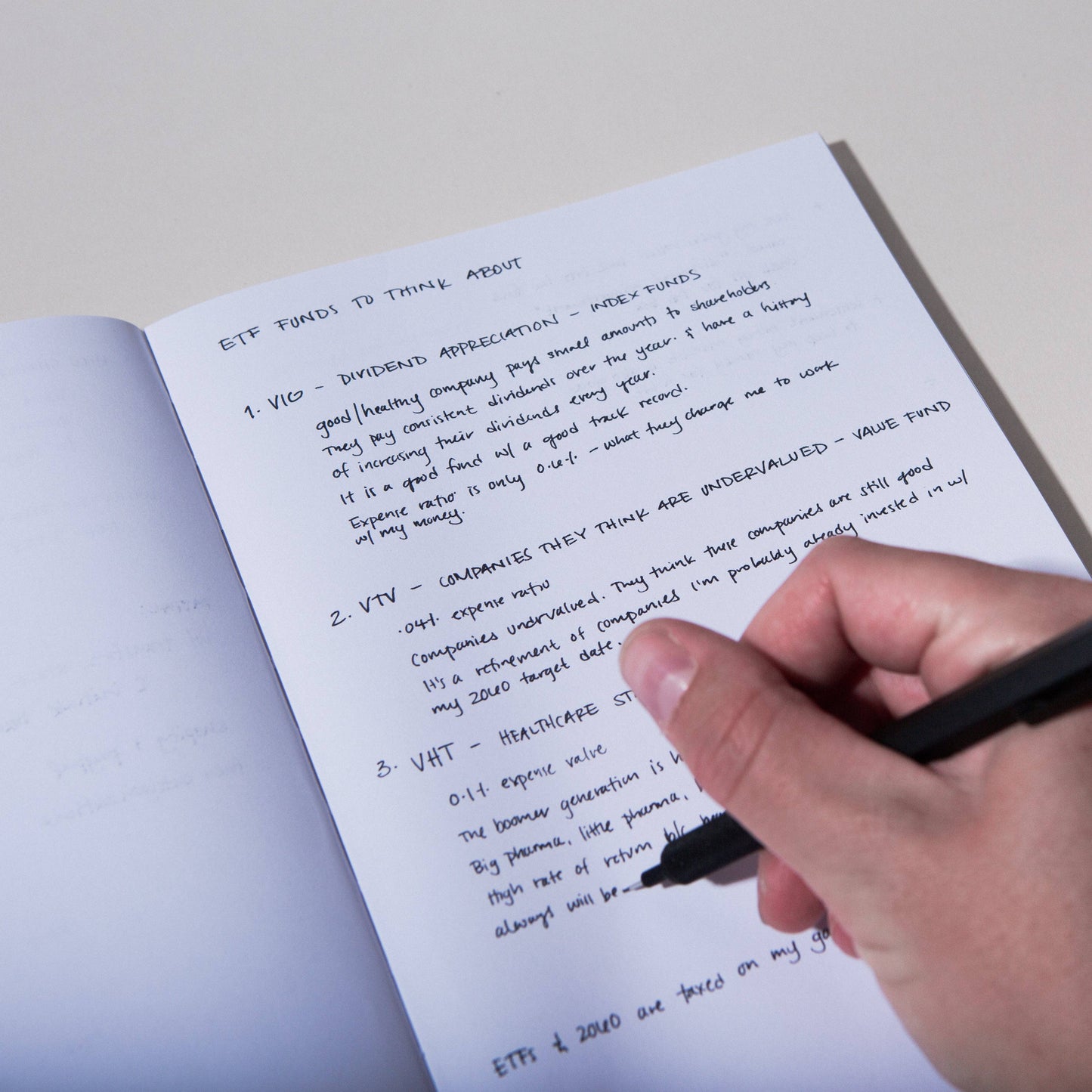Case Study • Layflat Notebook - Desert