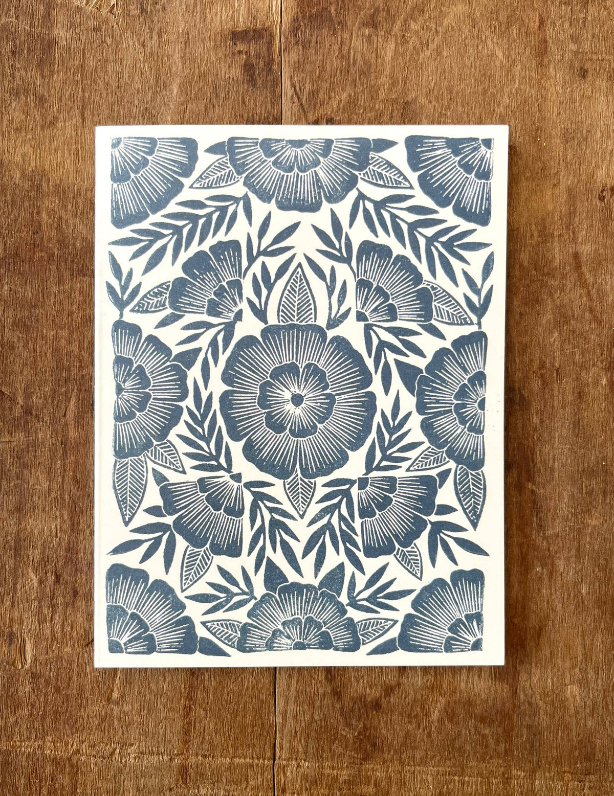 Katharine Watson • Greeting Card - Blue Floral