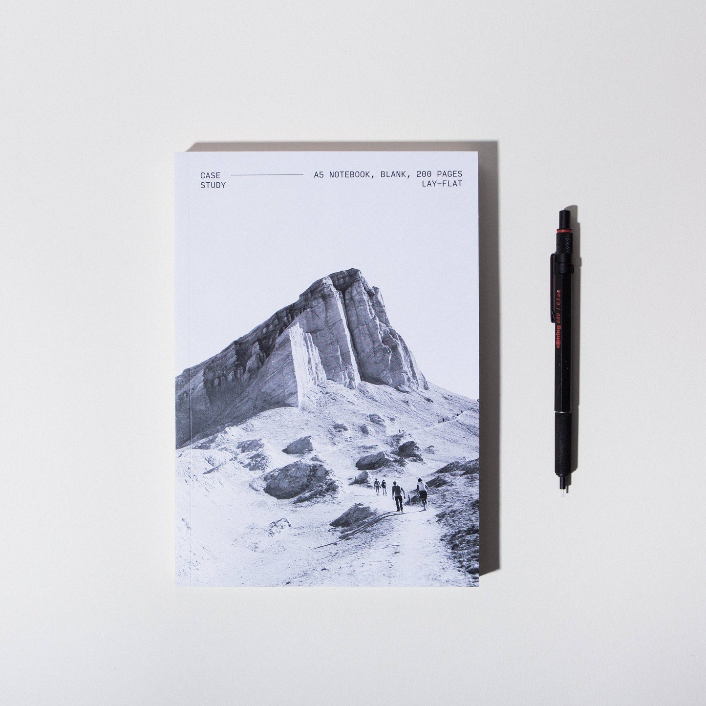 Case Study • Layflat Notebook - Desert
