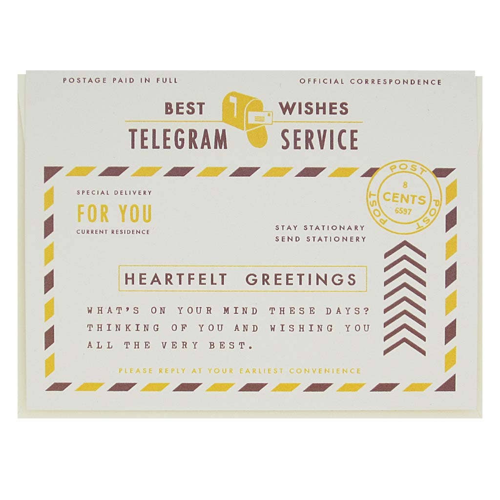 The Regional Assembly of Text • Heartfelt Telegram