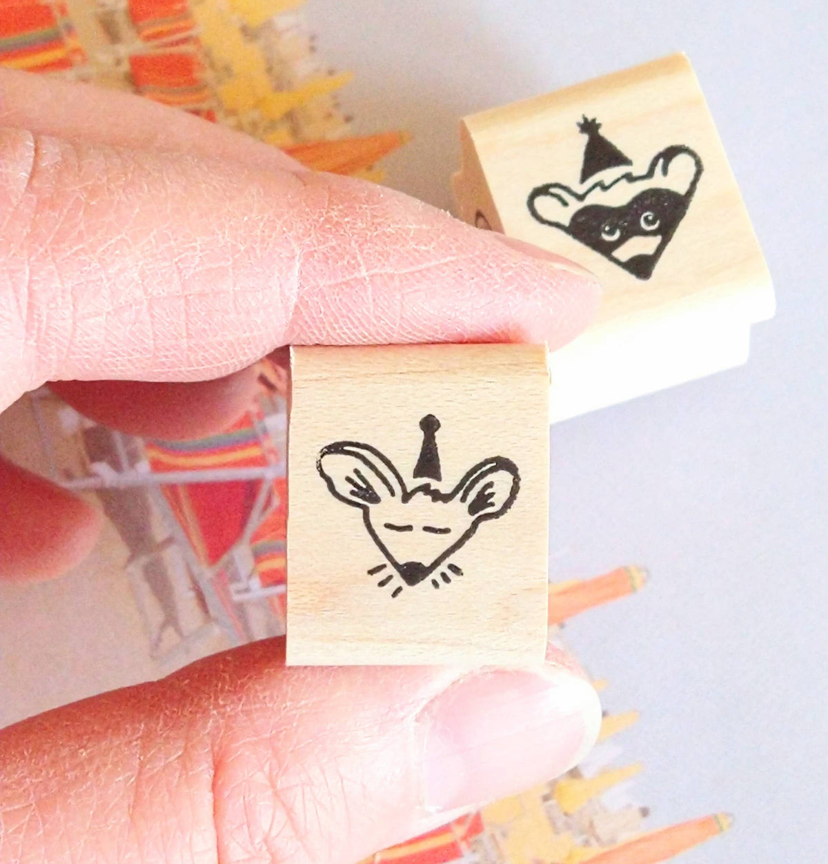 Peppercorn Paper • Party Mouse Stamp
