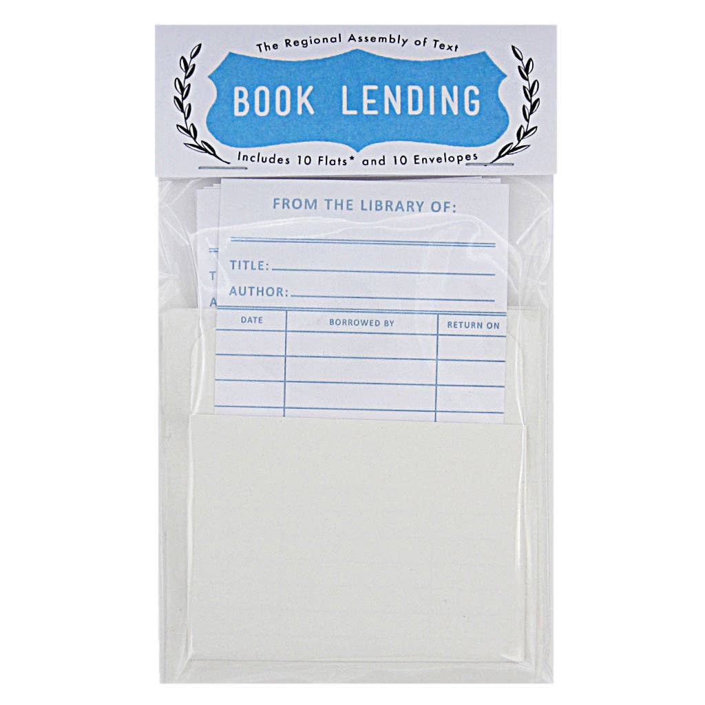 The Regional Assembly of Text • Book Lending