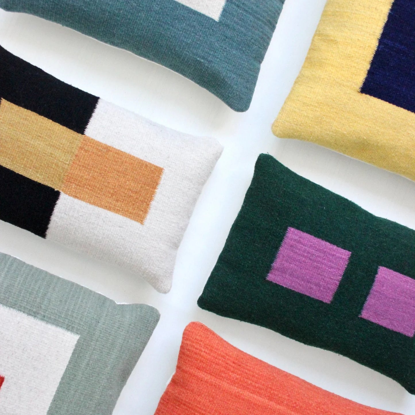 IATB • Pillow 01: Ochre + Yellow