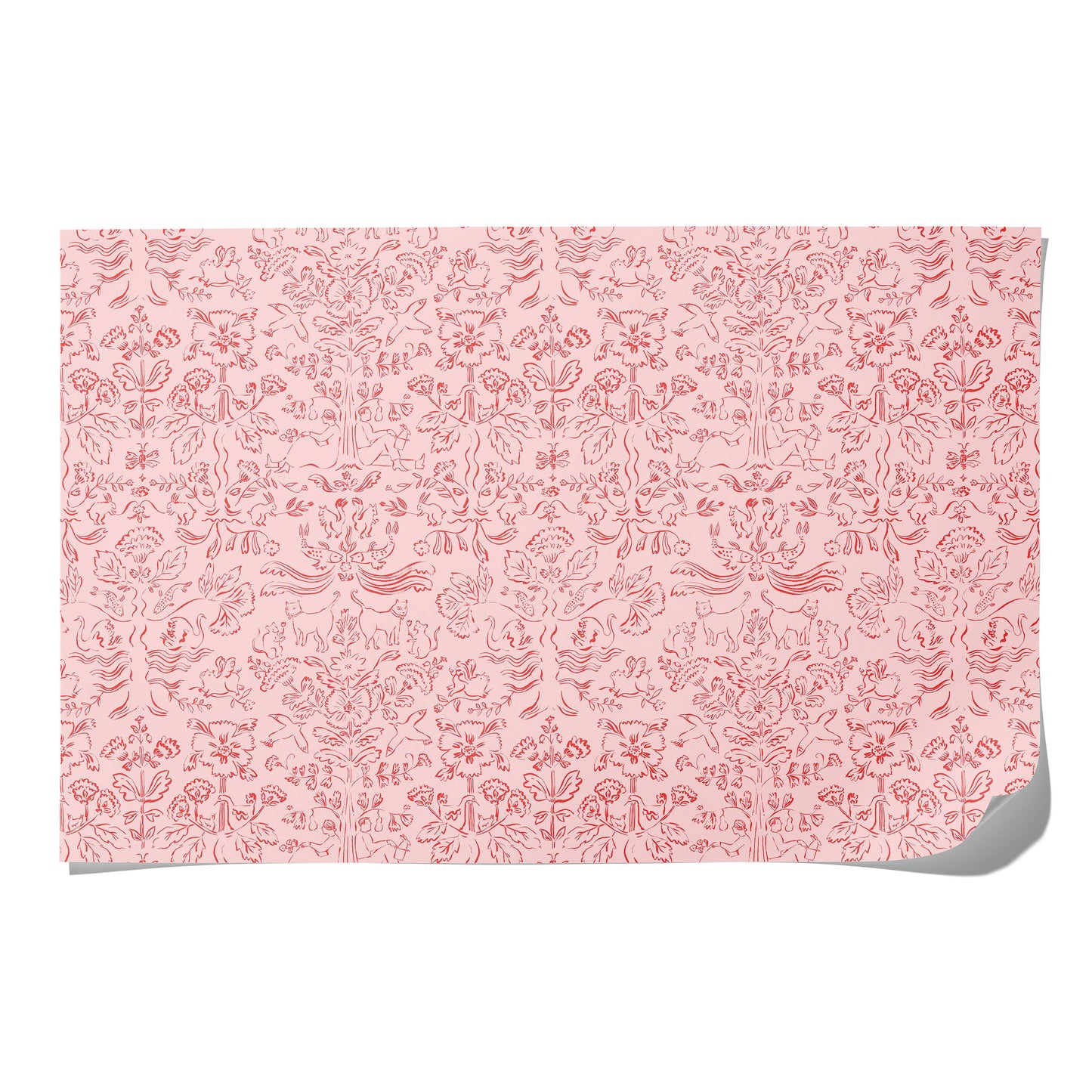 Red Cap Cards • Otomi Wrapping Paper