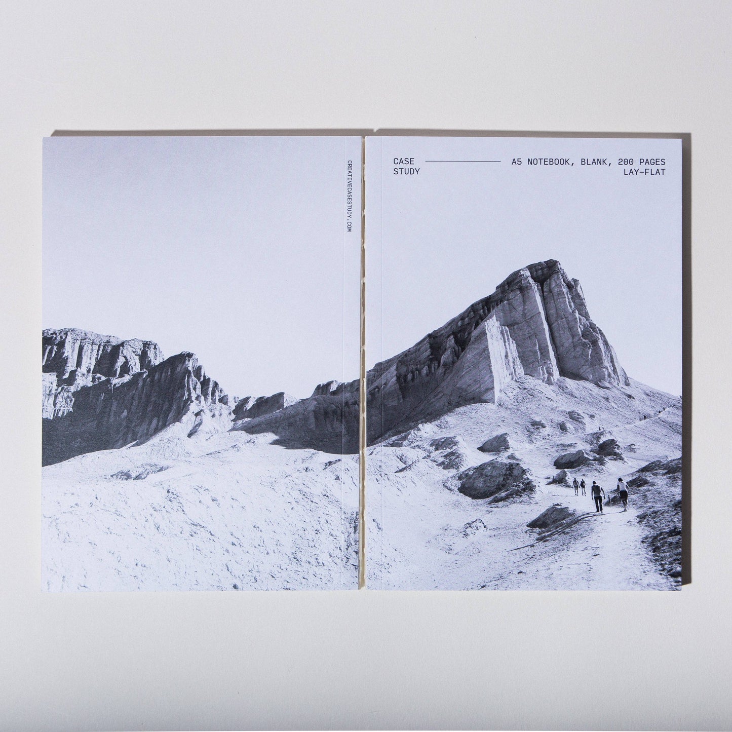 Case Study • Layflat Notebook - Desert
