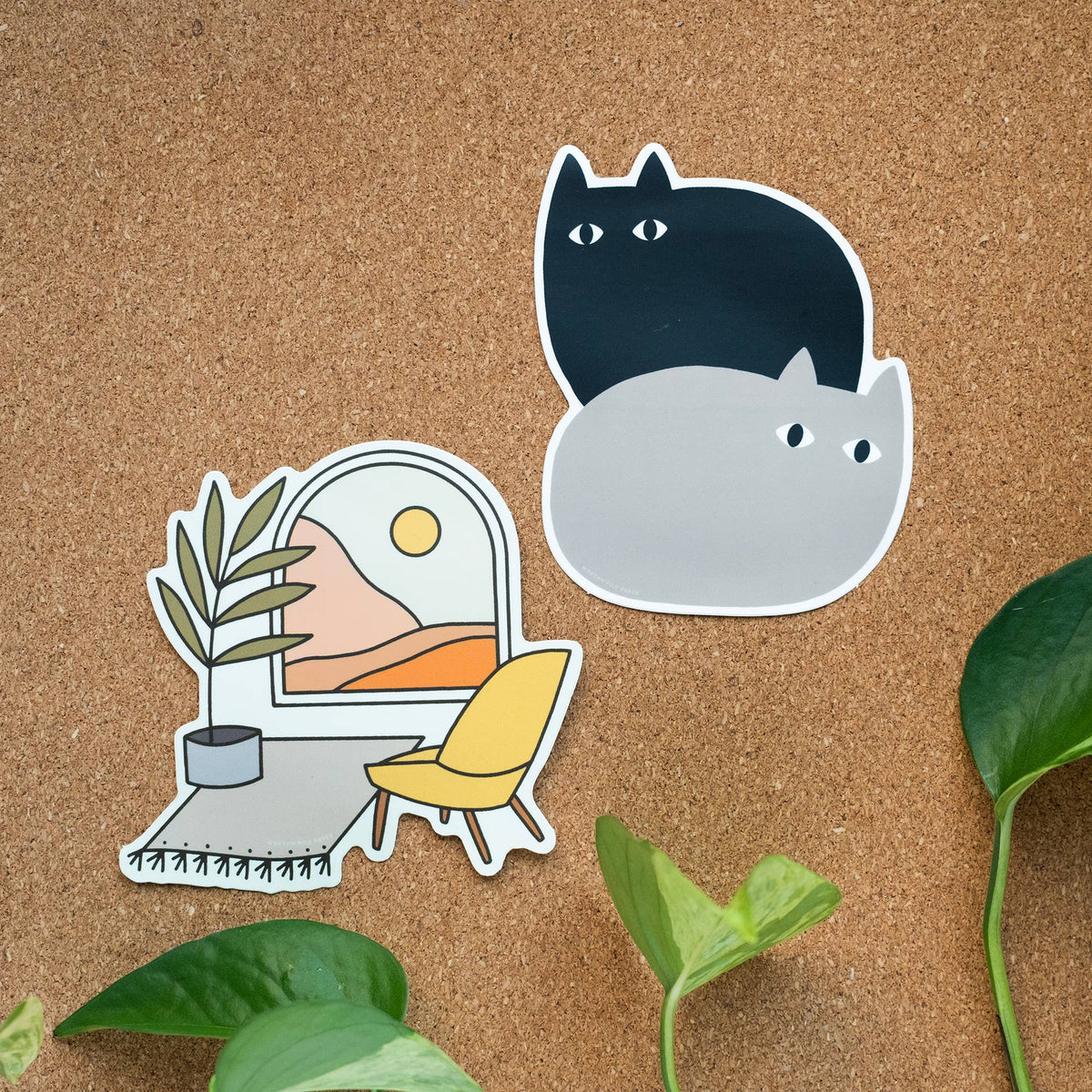 Worthwhile Paper • Loaf Cats Sticker