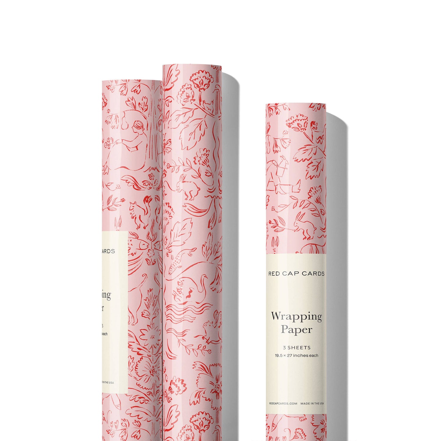 Red Cap Cards • Otomi Wrapping Paper