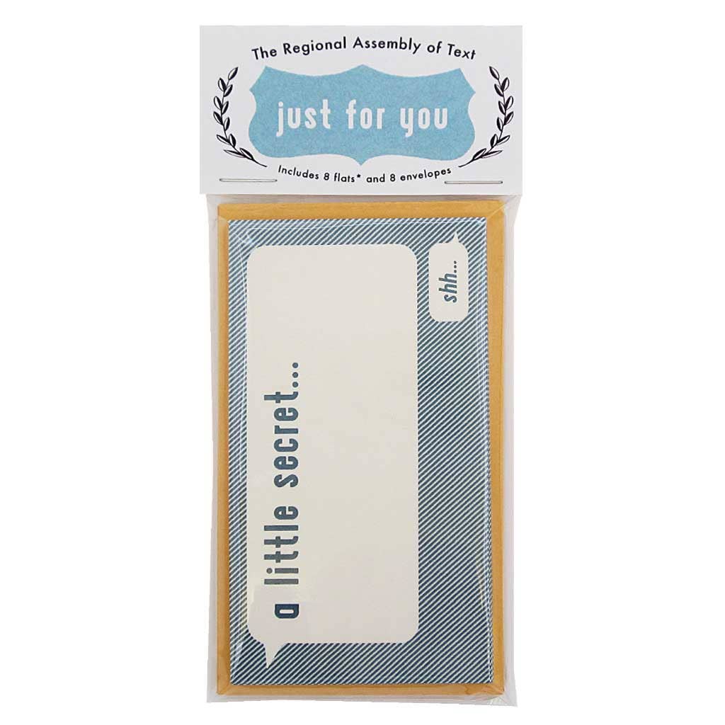 The Regional Assembly of Text • Little Secrets
