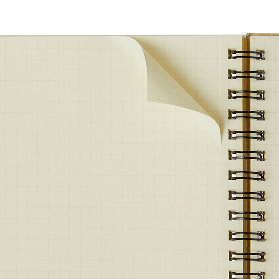 Rollbahn • Horizontal Spiral Notebook - yellow