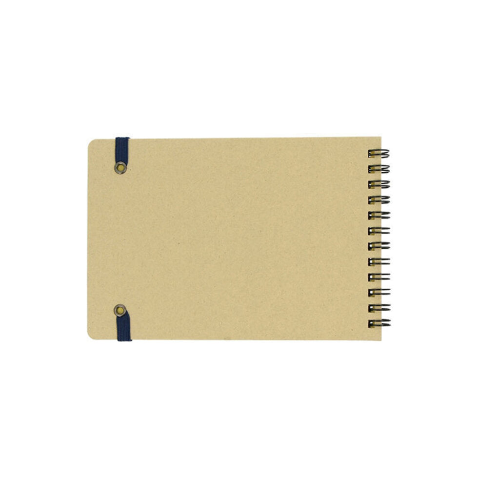 Rollbahn • Horizontal Spiral Notebook - yellow