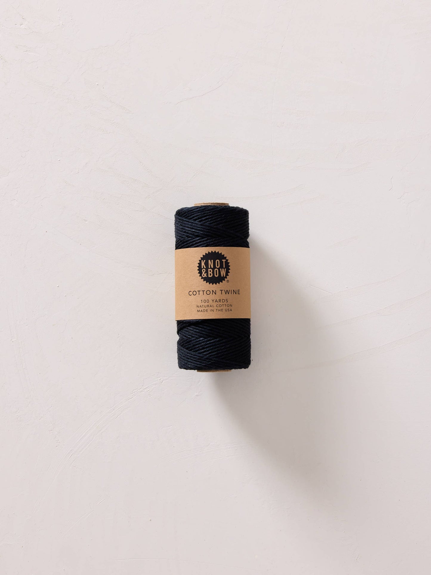 Knot & Bow • Black Cotton Twine