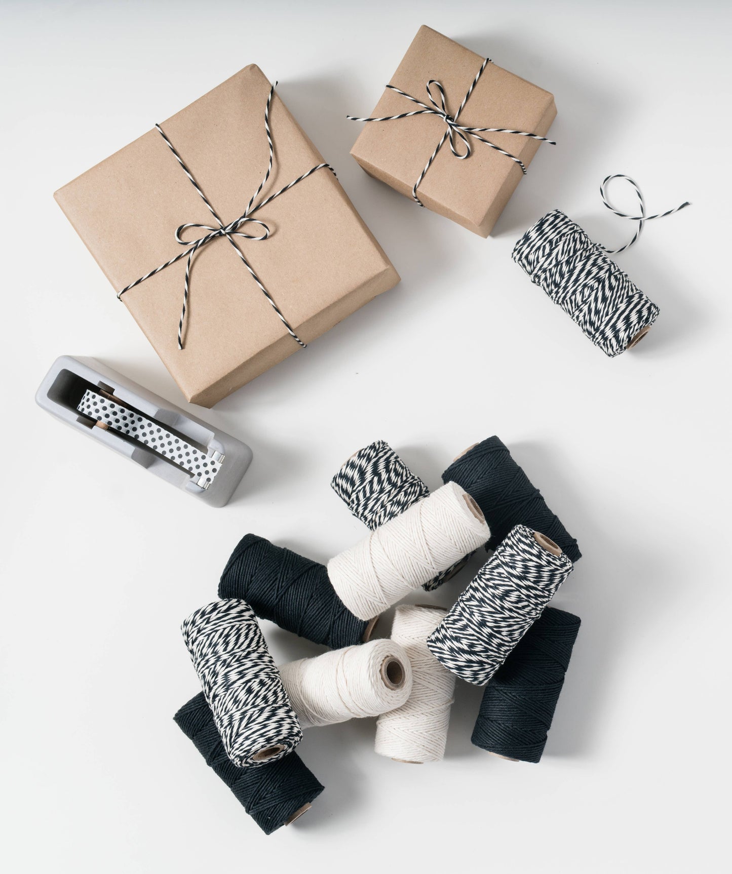 Knot & Bow • Black Cotton Twine