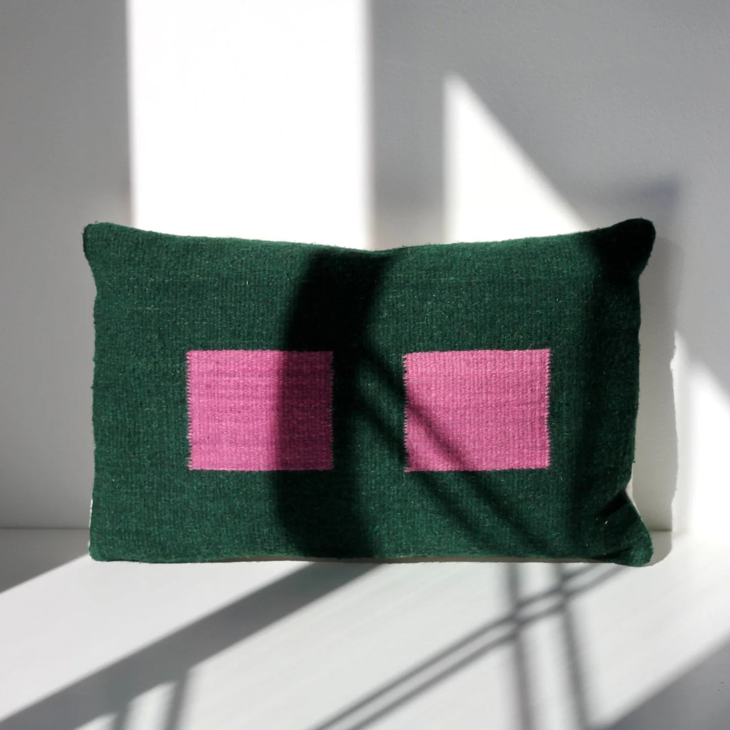IATB • Pillow 02: Green + Purple