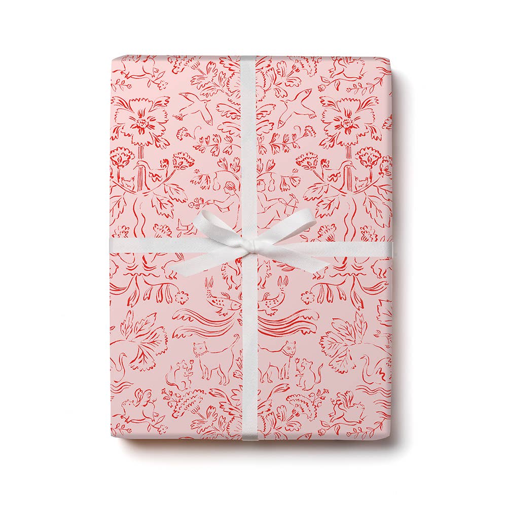 Red Cap Cards • Otomi Wrapping Paper