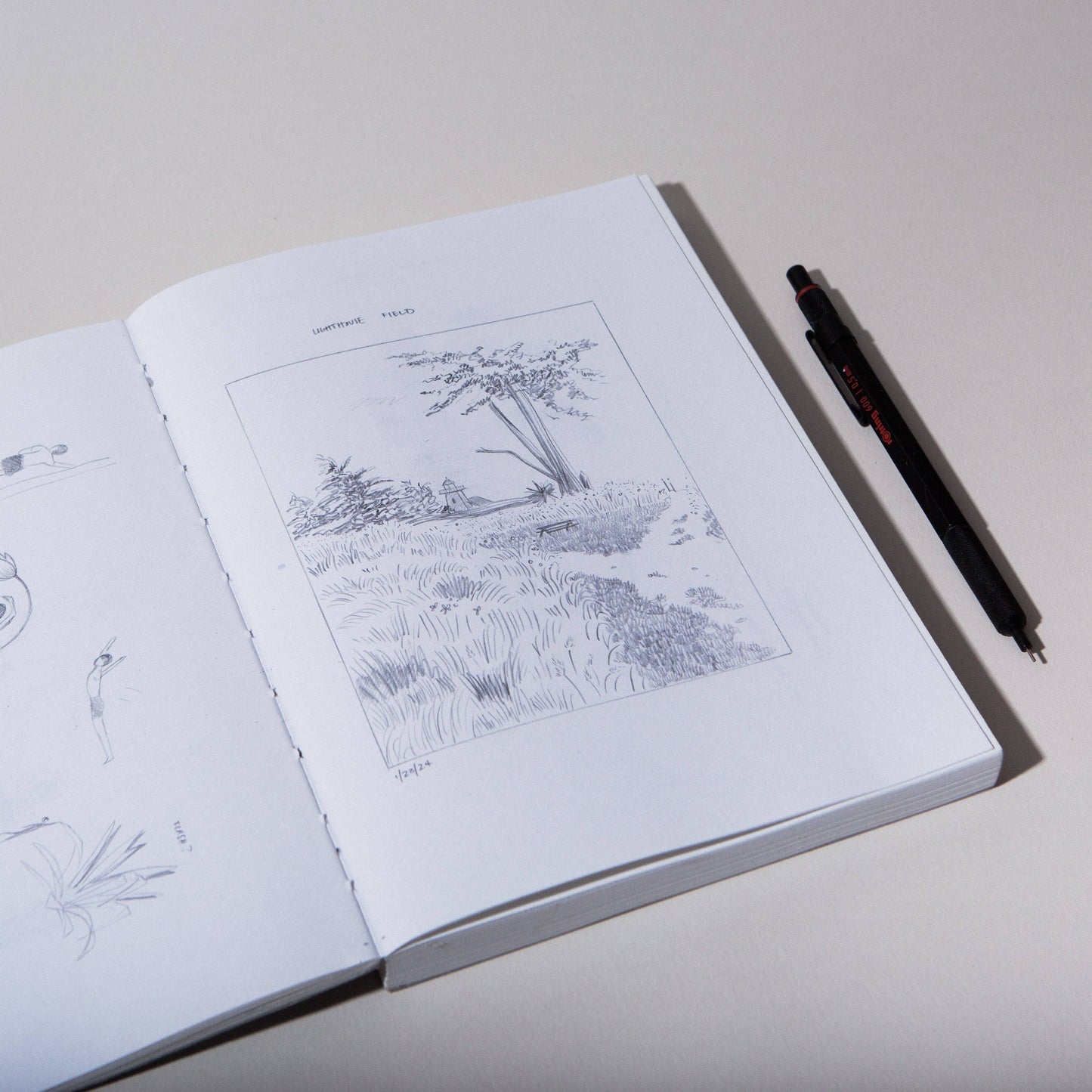 Case Study • Layflat Notebook - Desert