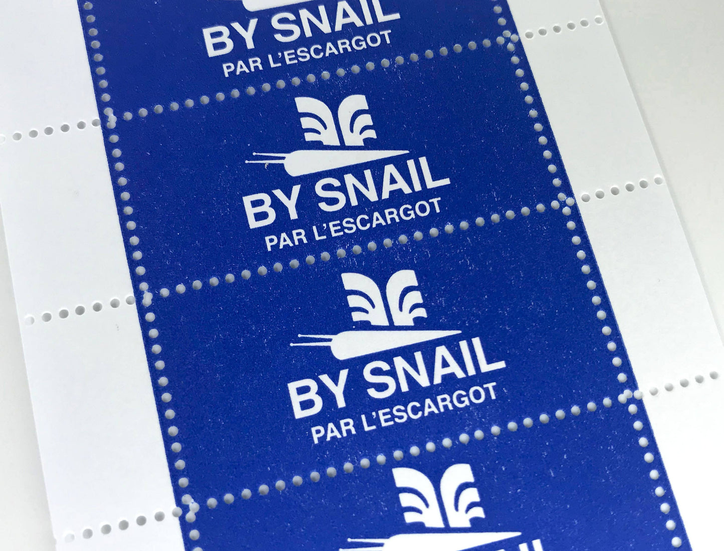 Portland Stamp Co • By Snail Stamps - blue