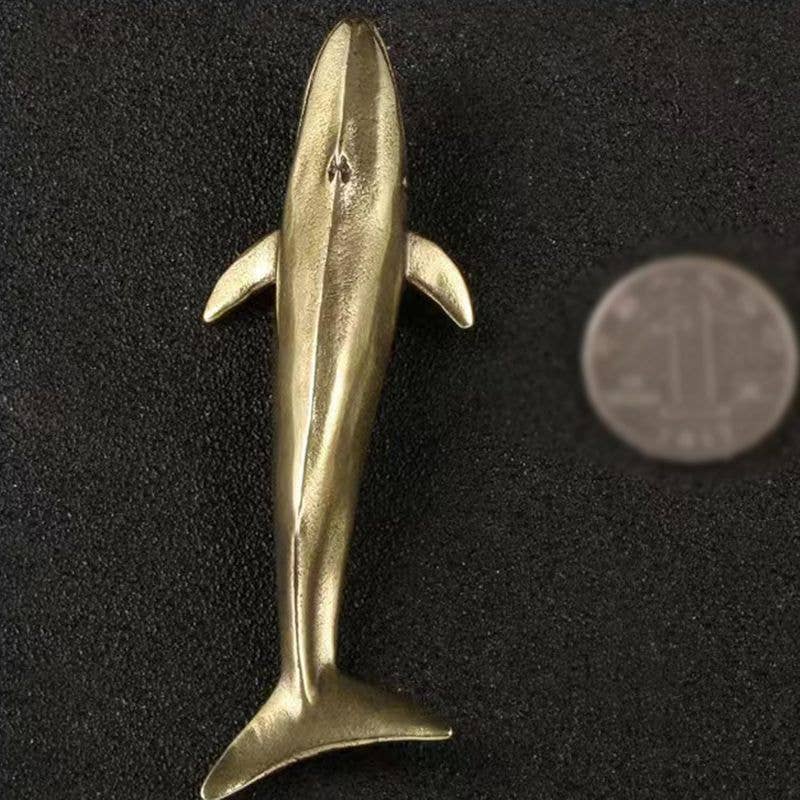 Kiyo Home • Copper Whale Paperweight