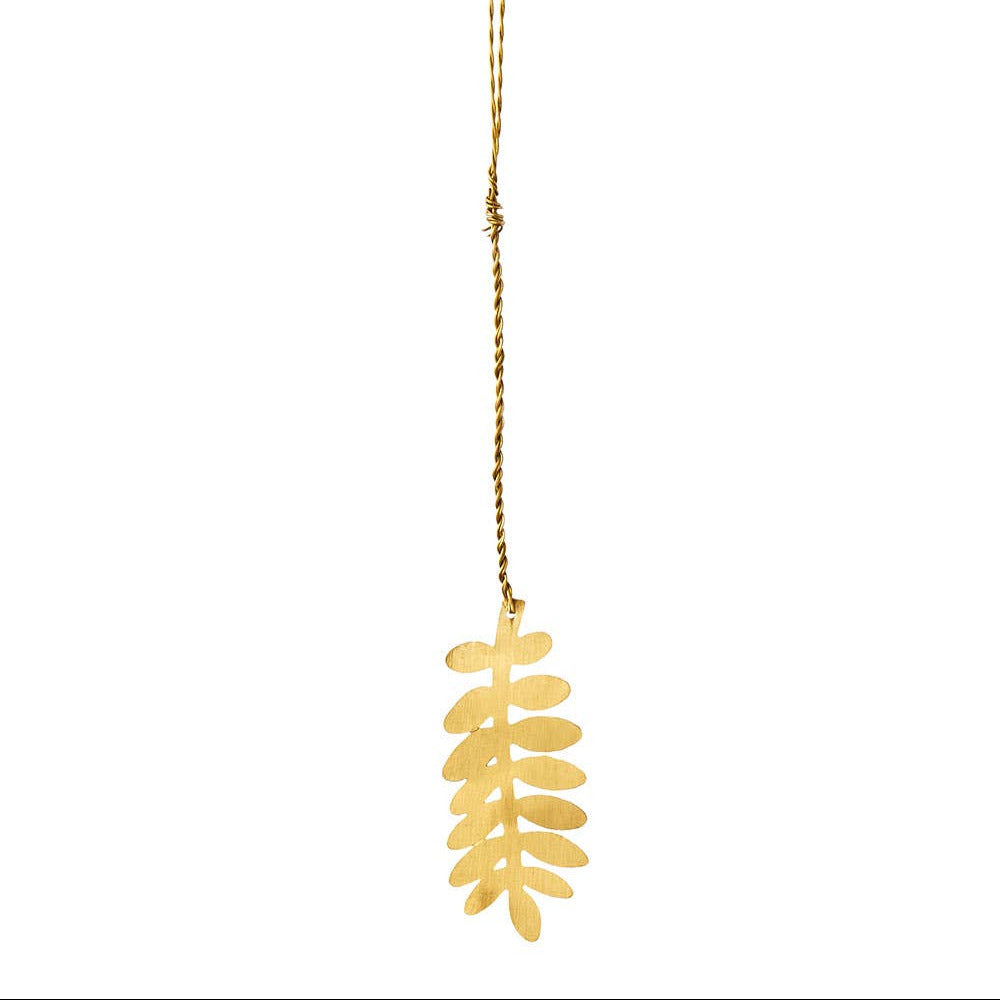 Fog Linen Work • Brass Leaf