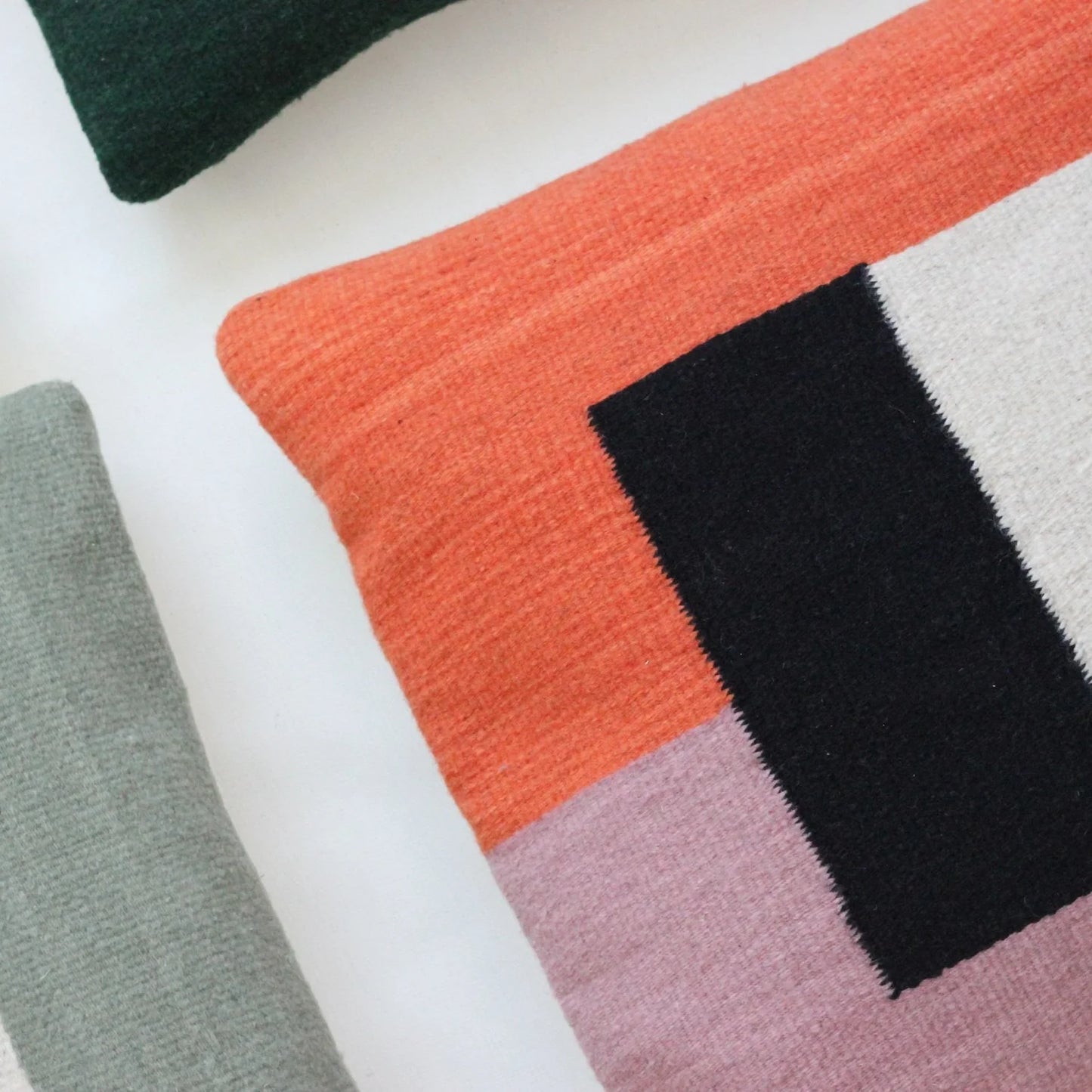 IATB • Pillow 03: Pink + Orange