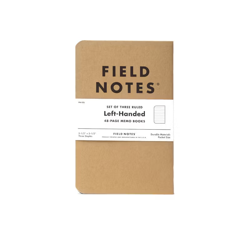 Field Notes • Left-Handed Memo Book