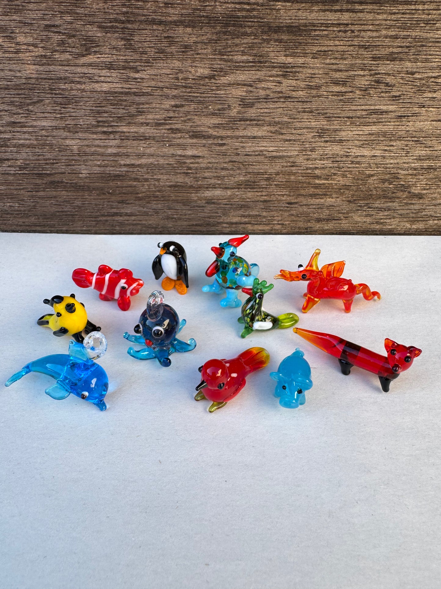 Glass Animal Figurines