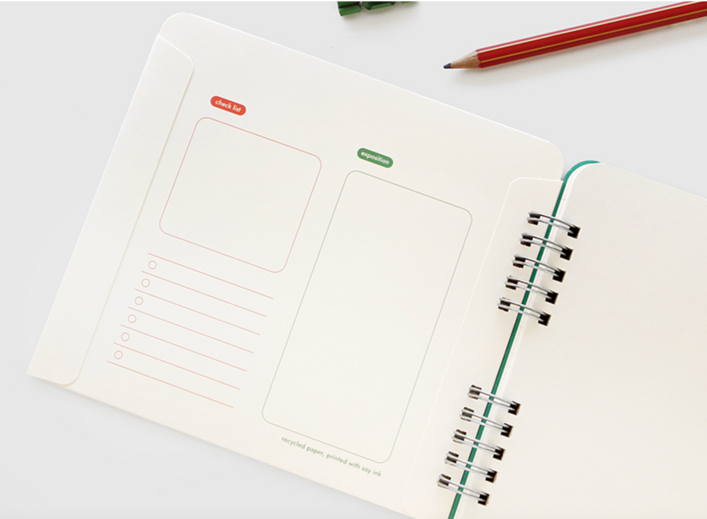 Gongjang • Archiving Grid Book (2 colors)