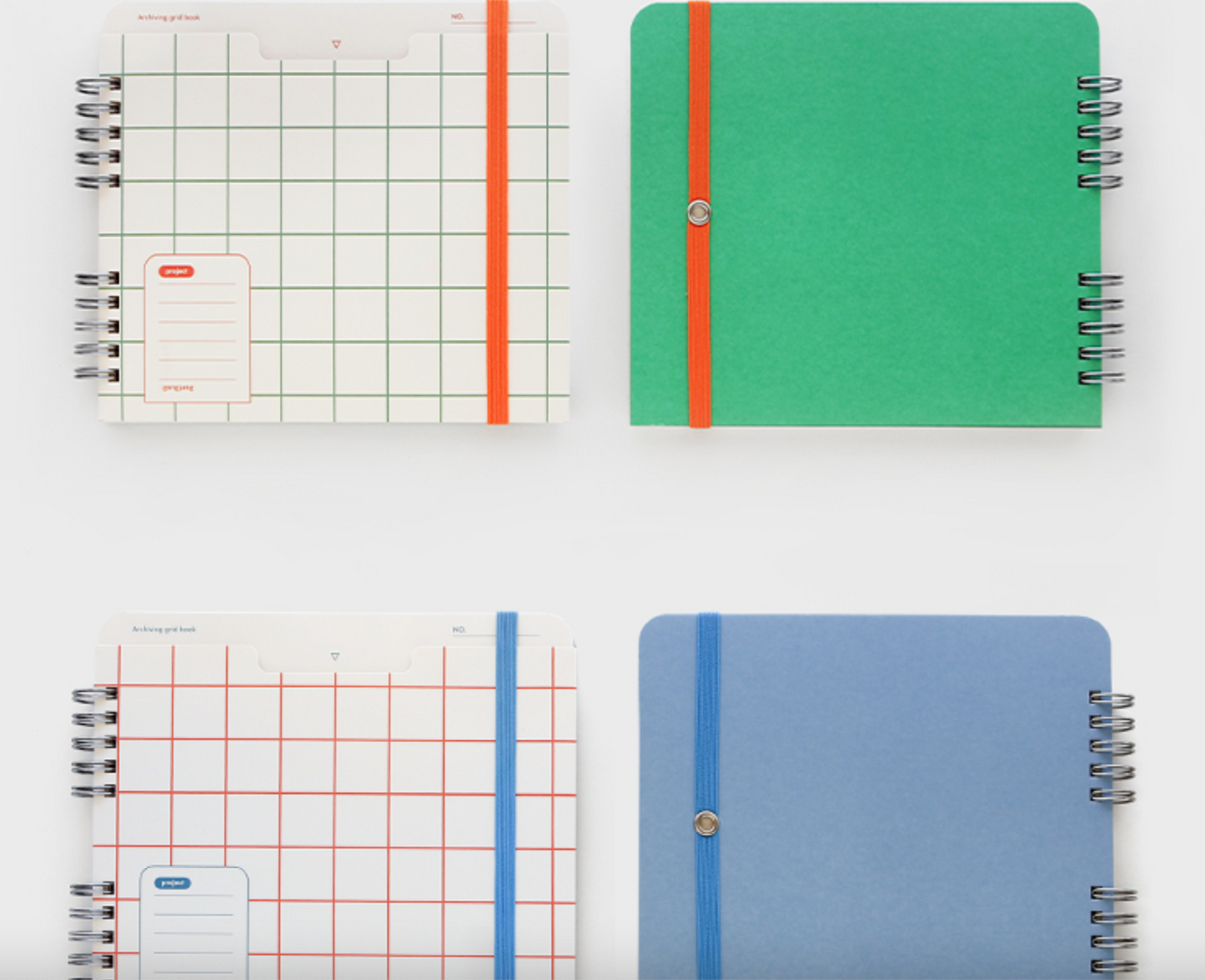 Gongjang • Archiving Grid Book (2 colors)