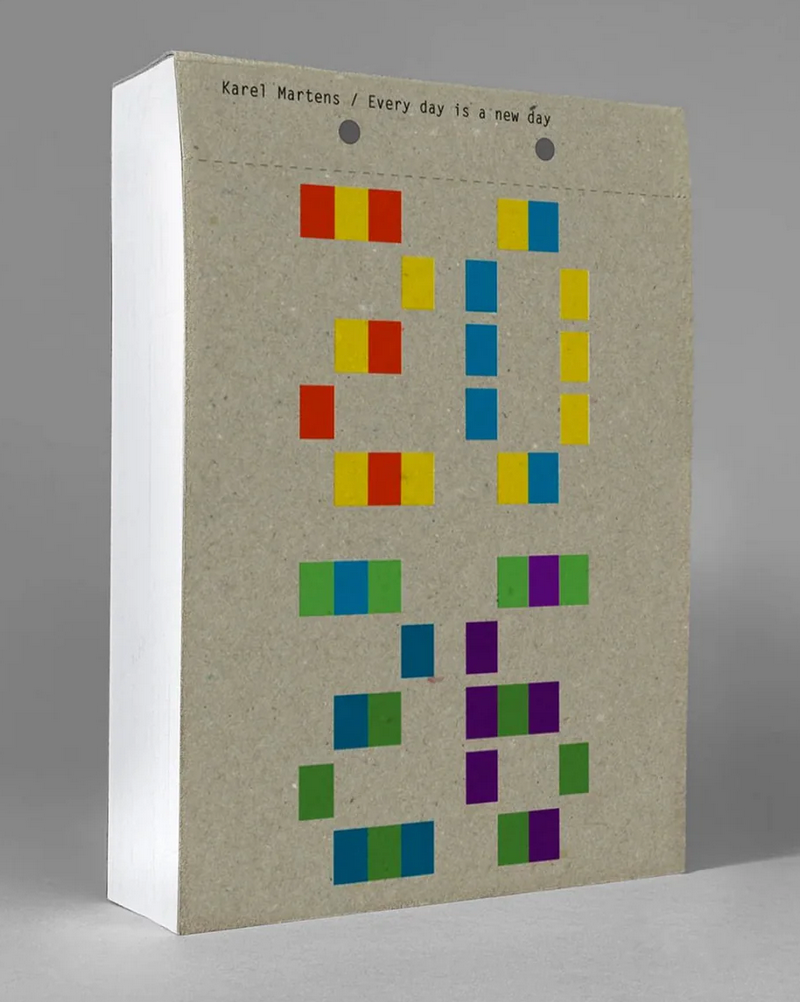 Karel Martens • Calendar 2026