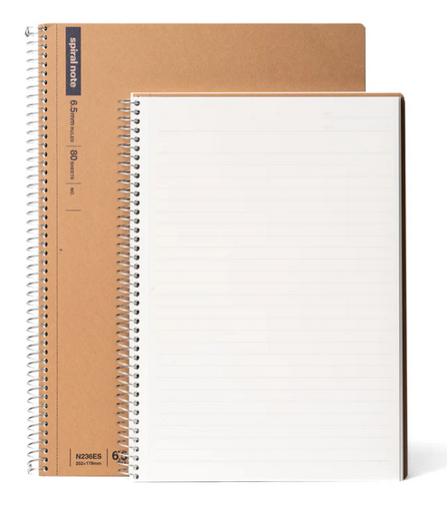 Maruman / Spiral Note 80 - Ruled 6.5mm
