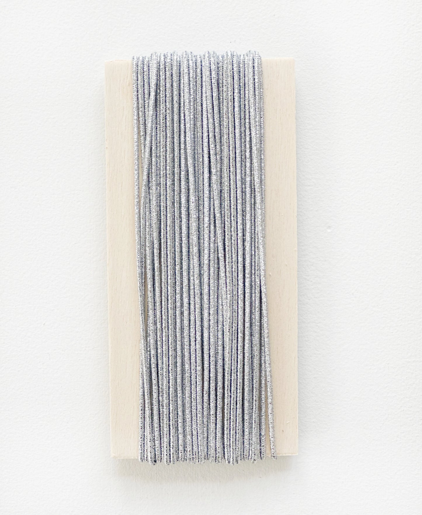 Studio Carta • Metallic Elastic Round Cord - silver