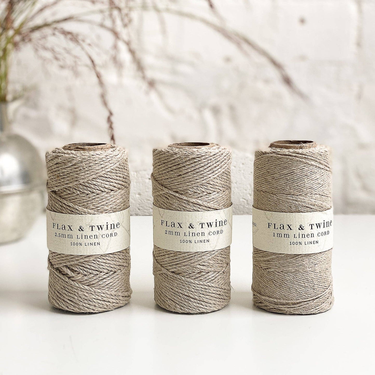 Flax & Twine • Linen Cord 2.5mm