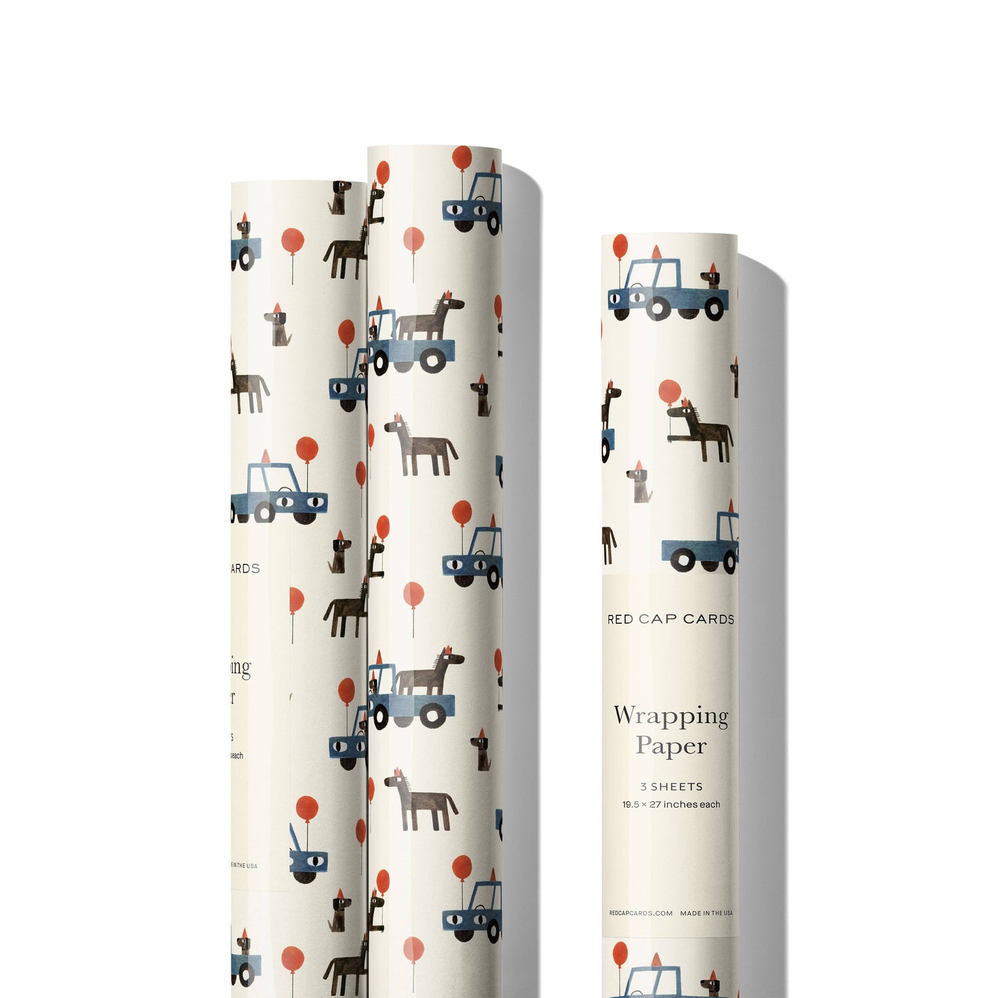 Red Cap Cards • Your Farm Wrapping Paper