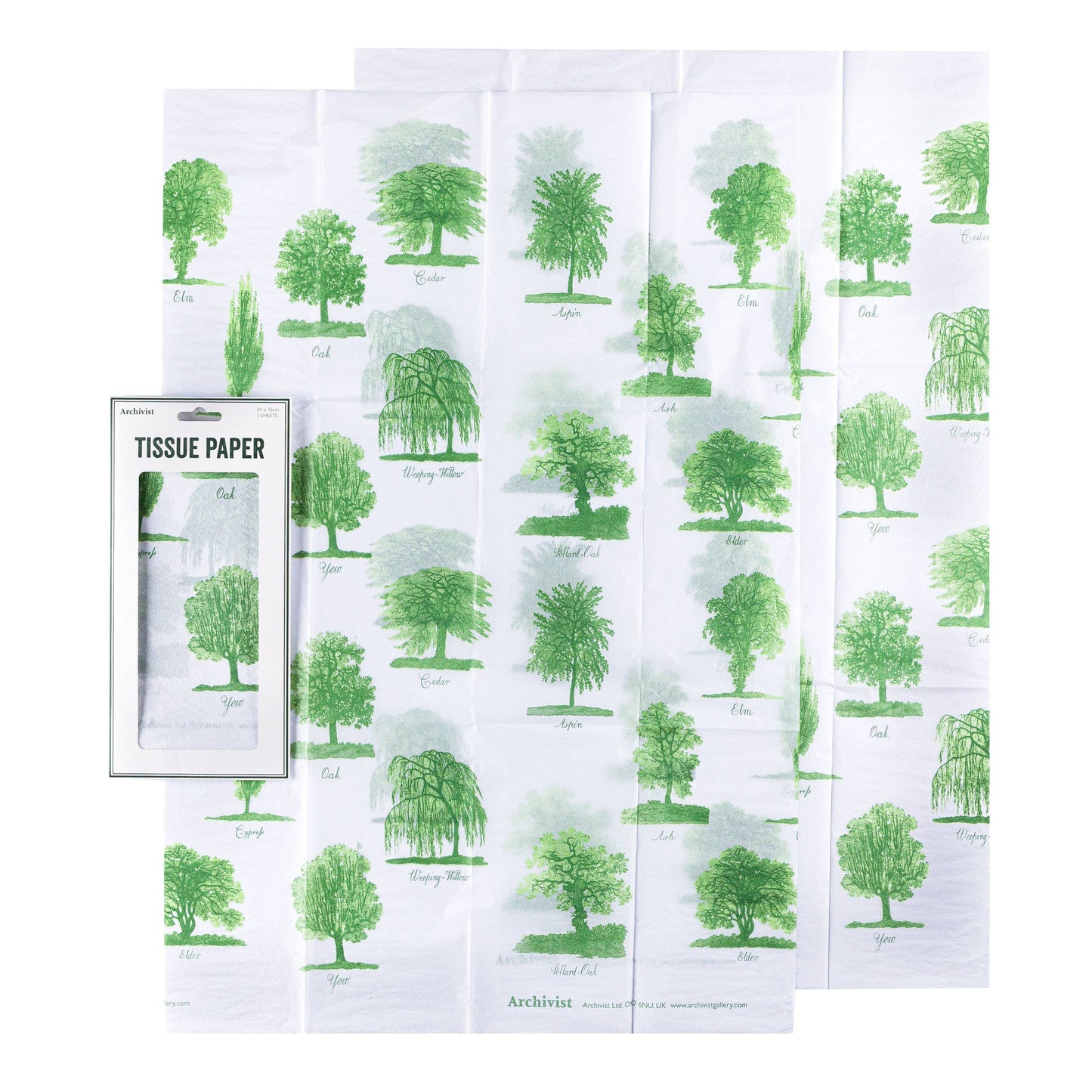 Archivist Gallery • Trees Tissue Paper