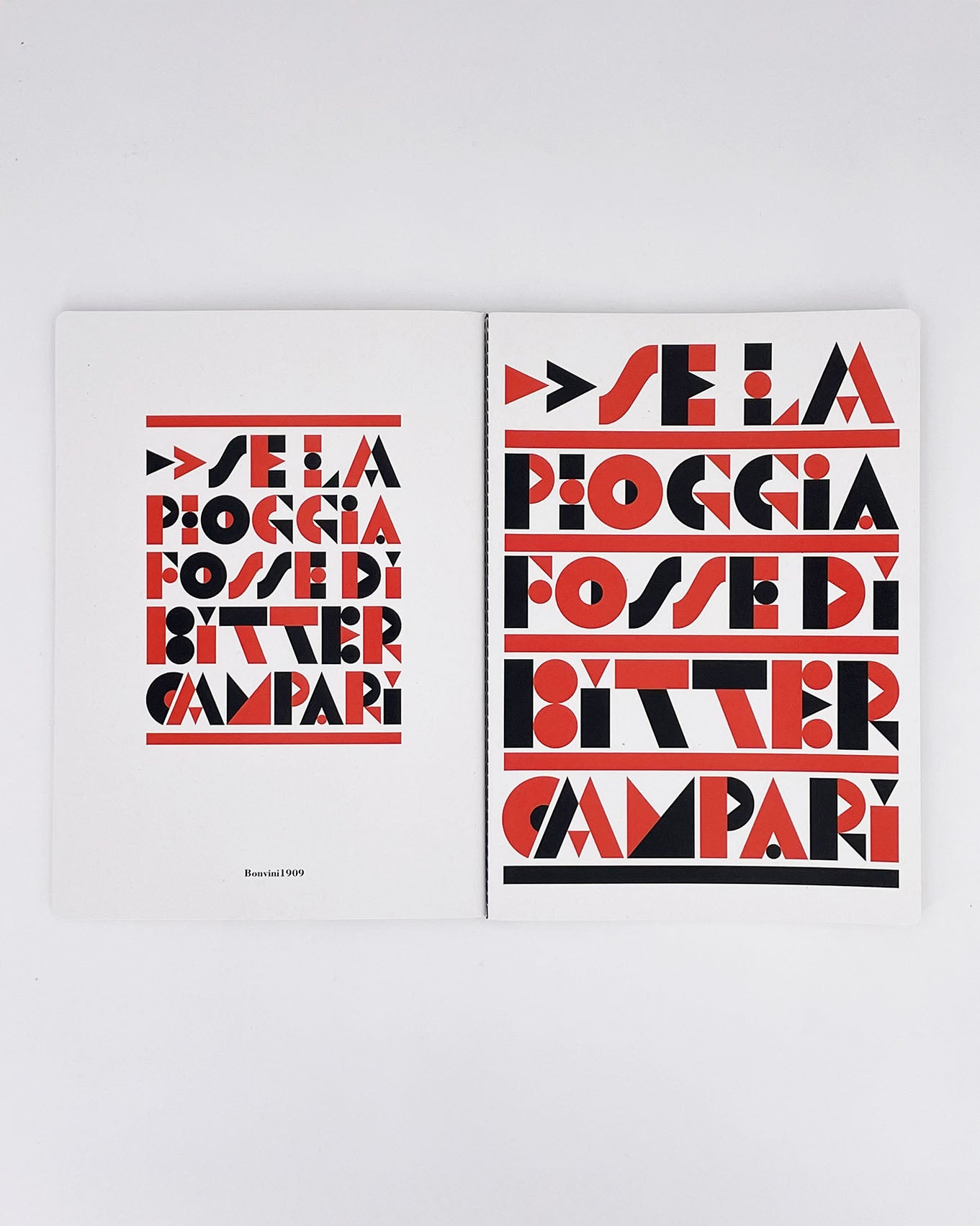 Bonvini 1909 • Campari Notebook