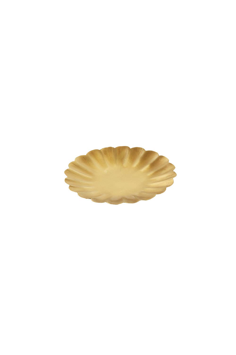 Fog Linen Work • Brass Plate - Petal