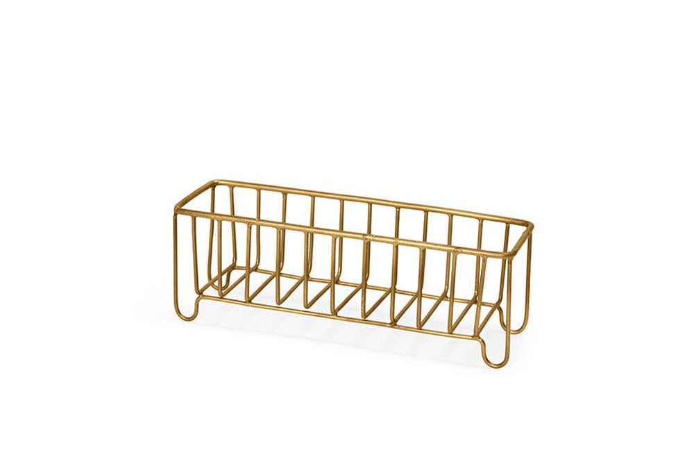 Fog Linen Work • Brass Wire Slender Basket