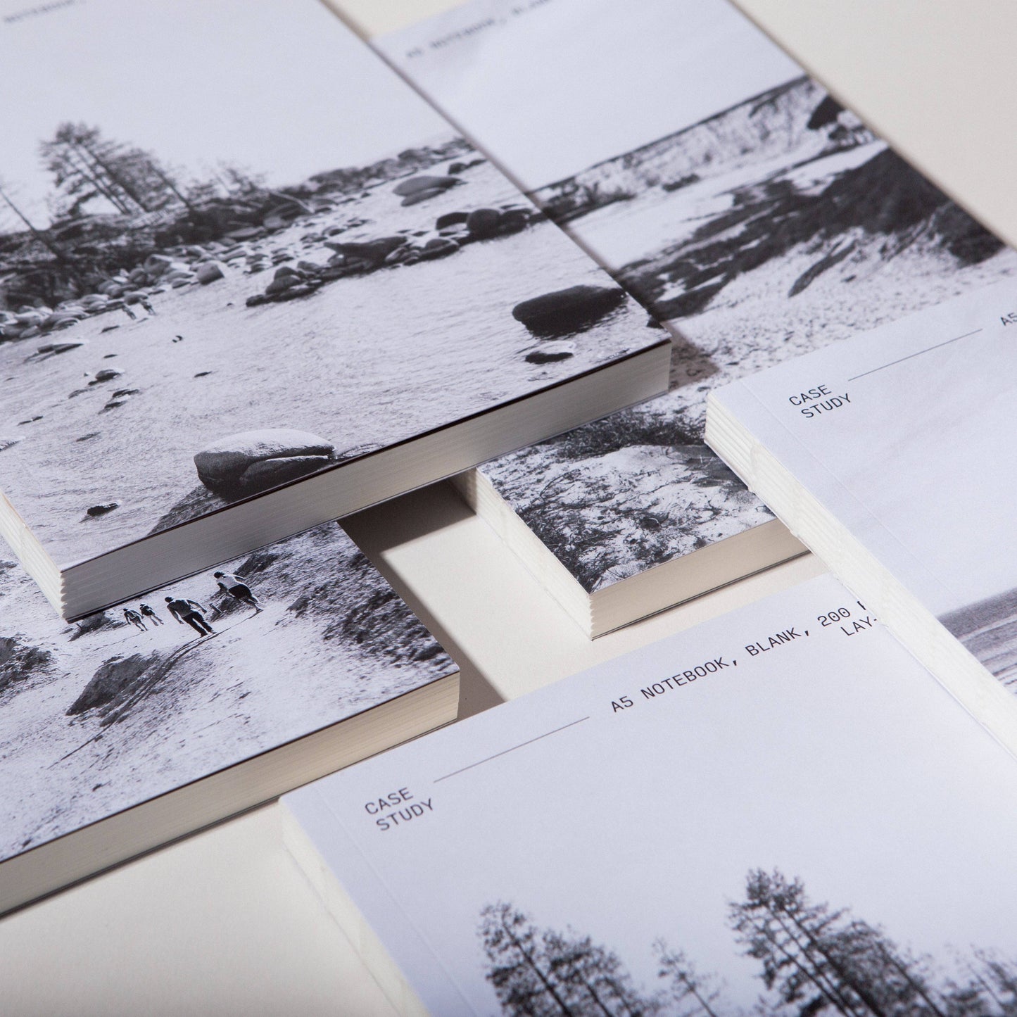 Case Study • Layflat Notebook - Desert