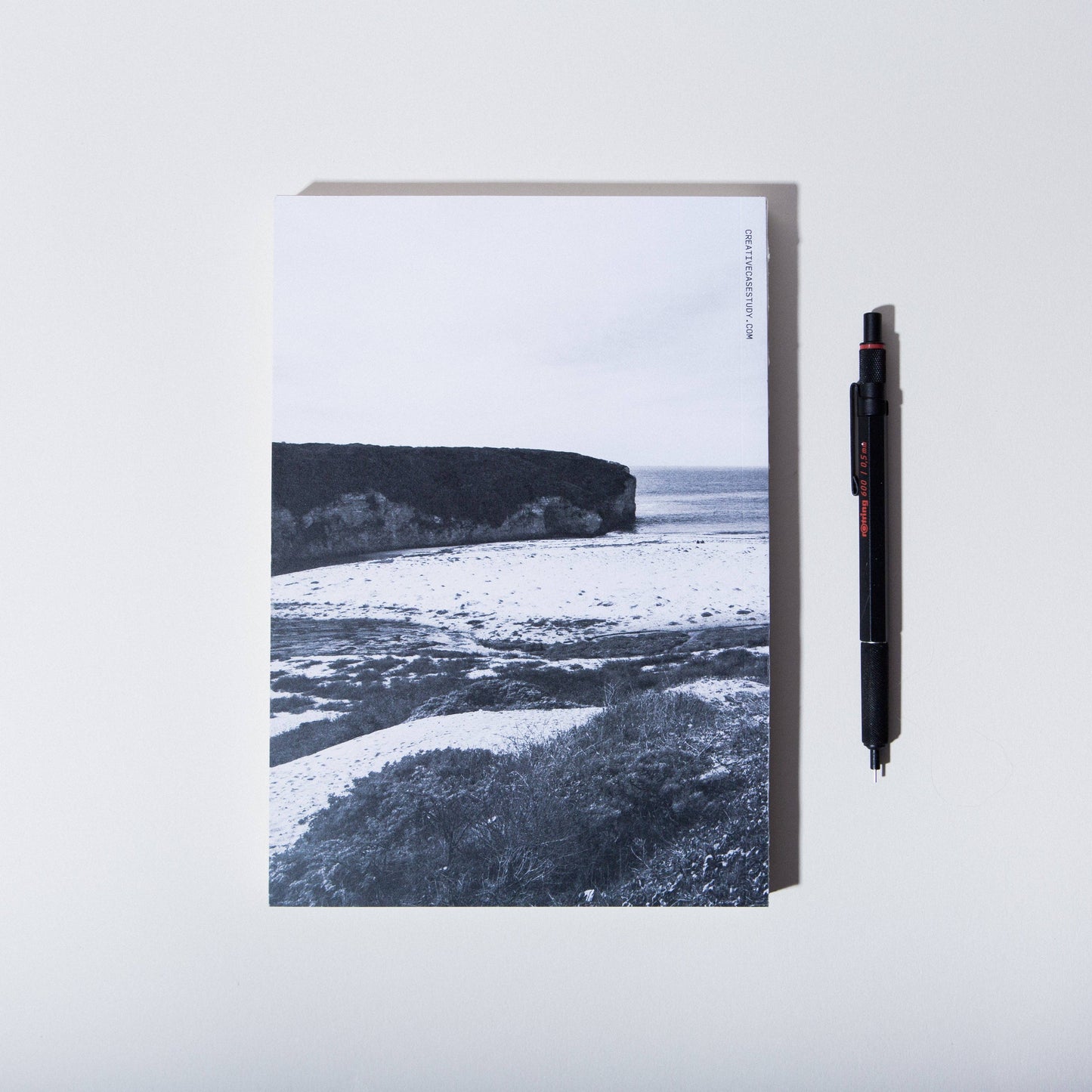 Case Study • Layflat Notebook - Sea