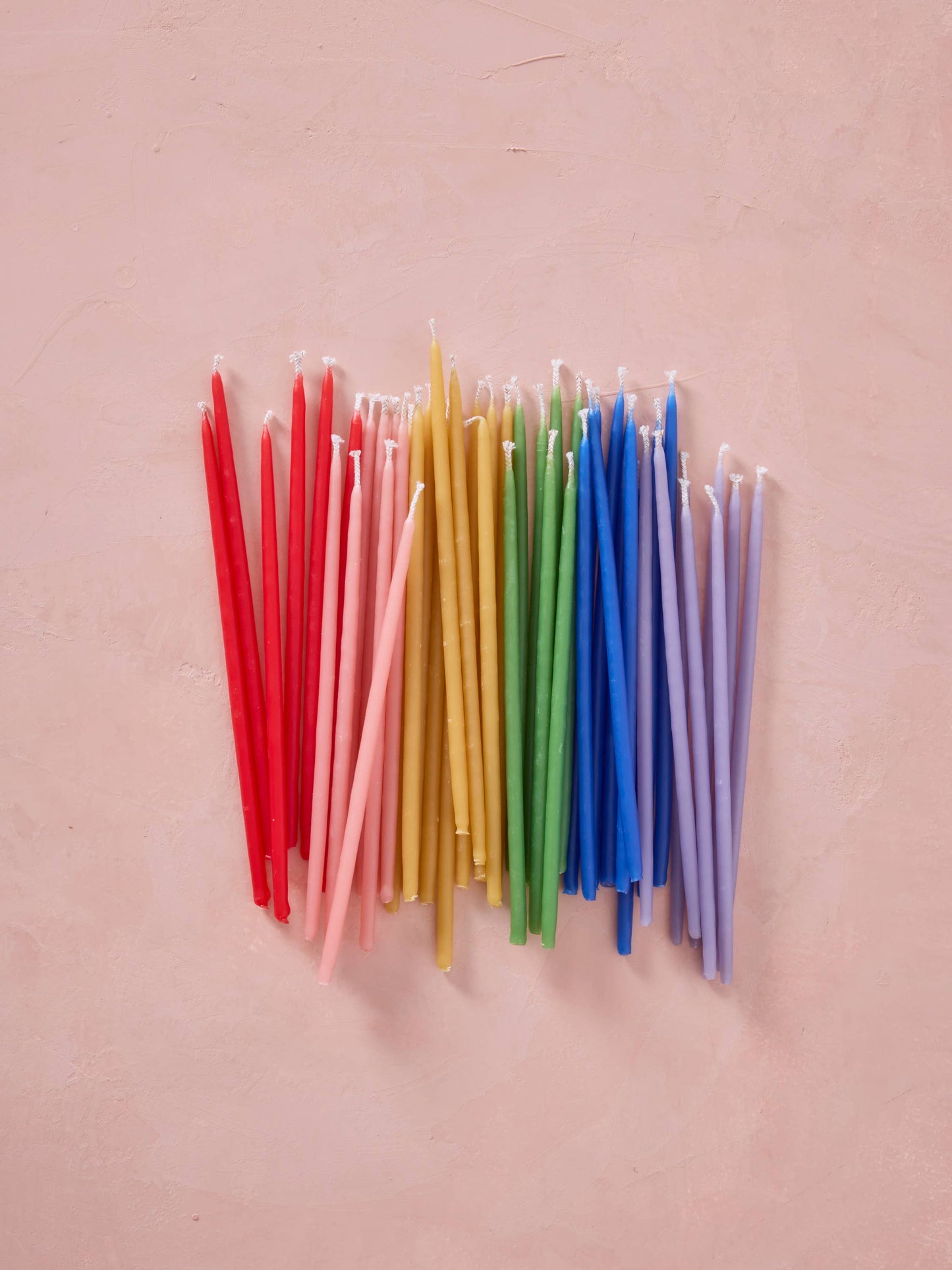 Knot & Bow • Beeswax Candles - rainbow