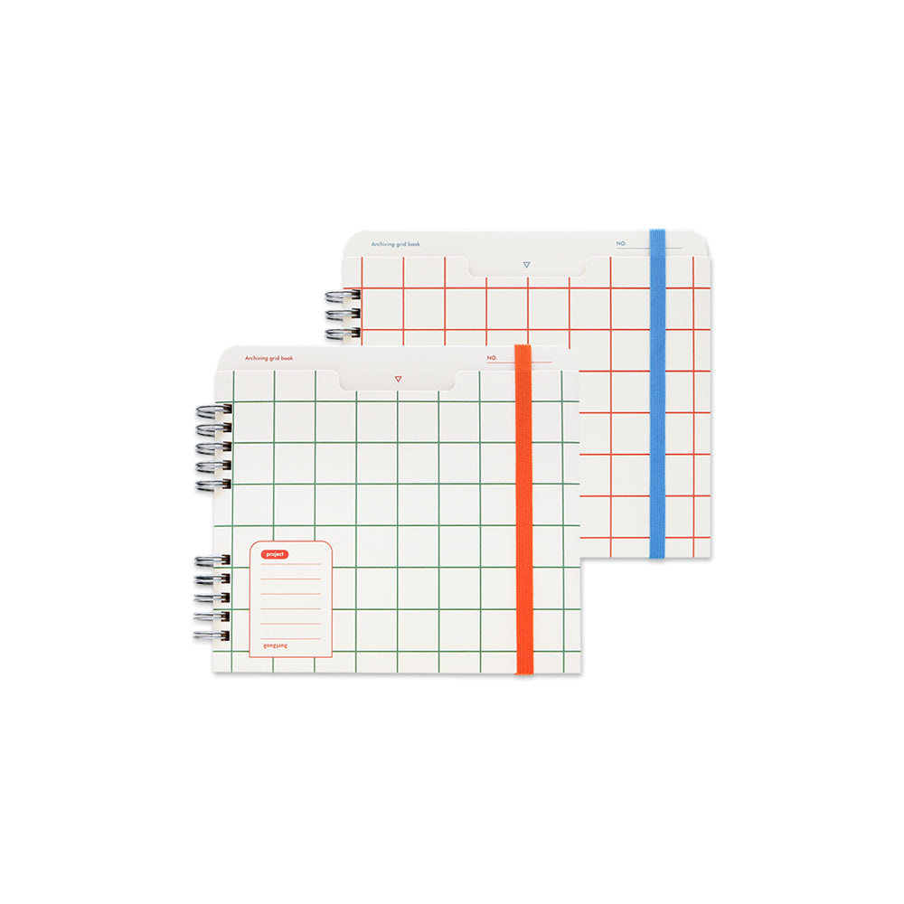 Gongjang • Archiving Grid Book (2 colors)