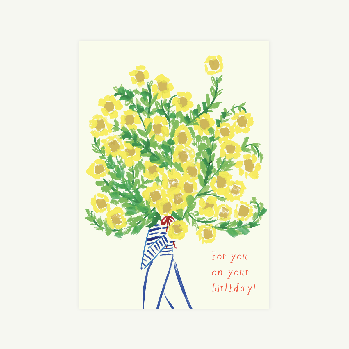 Mr. Boddington’s Studio • The Biggest Bouquet Card