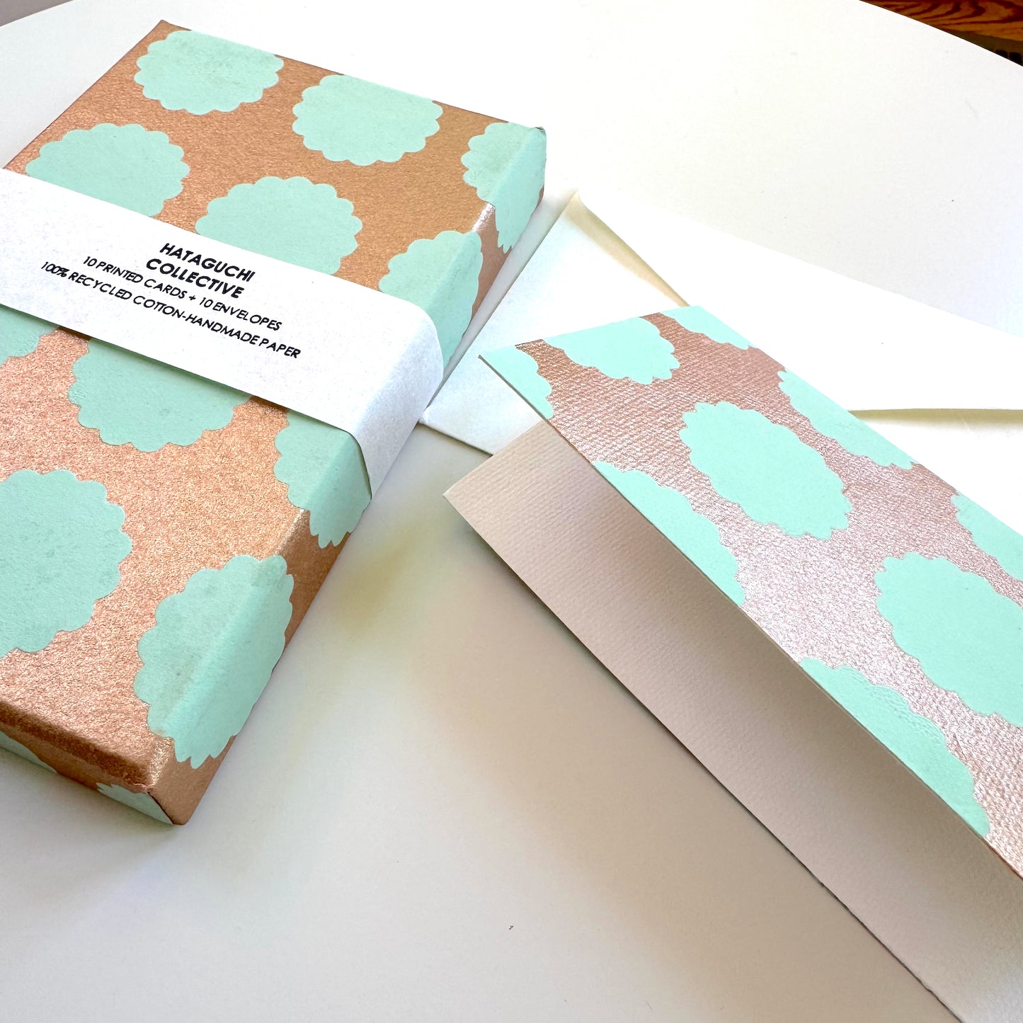 Hataguchi Collective • Greeting Card Set - Biscuit Matcha