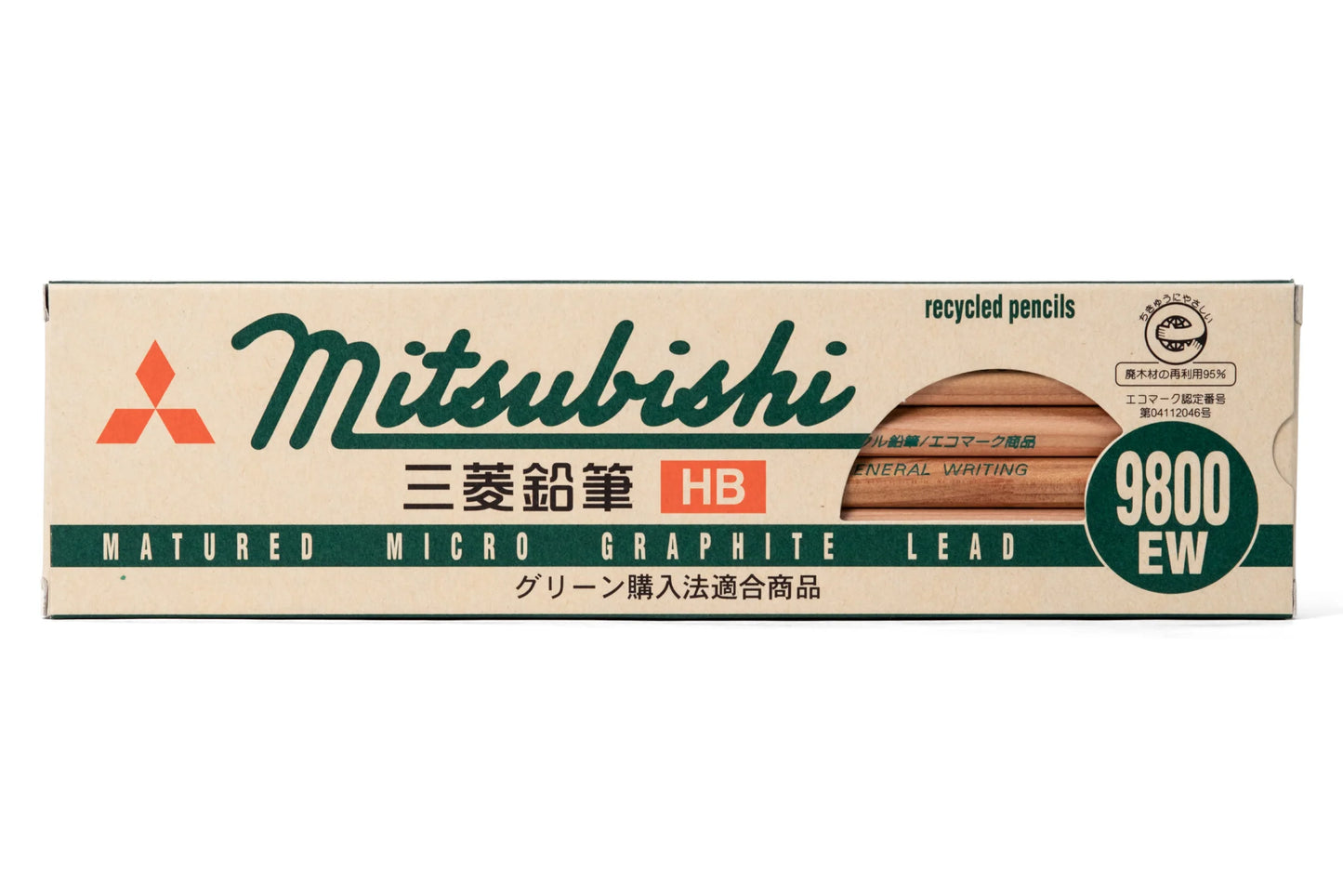 Mitsubishi • 9800 HB Recycled Pencils