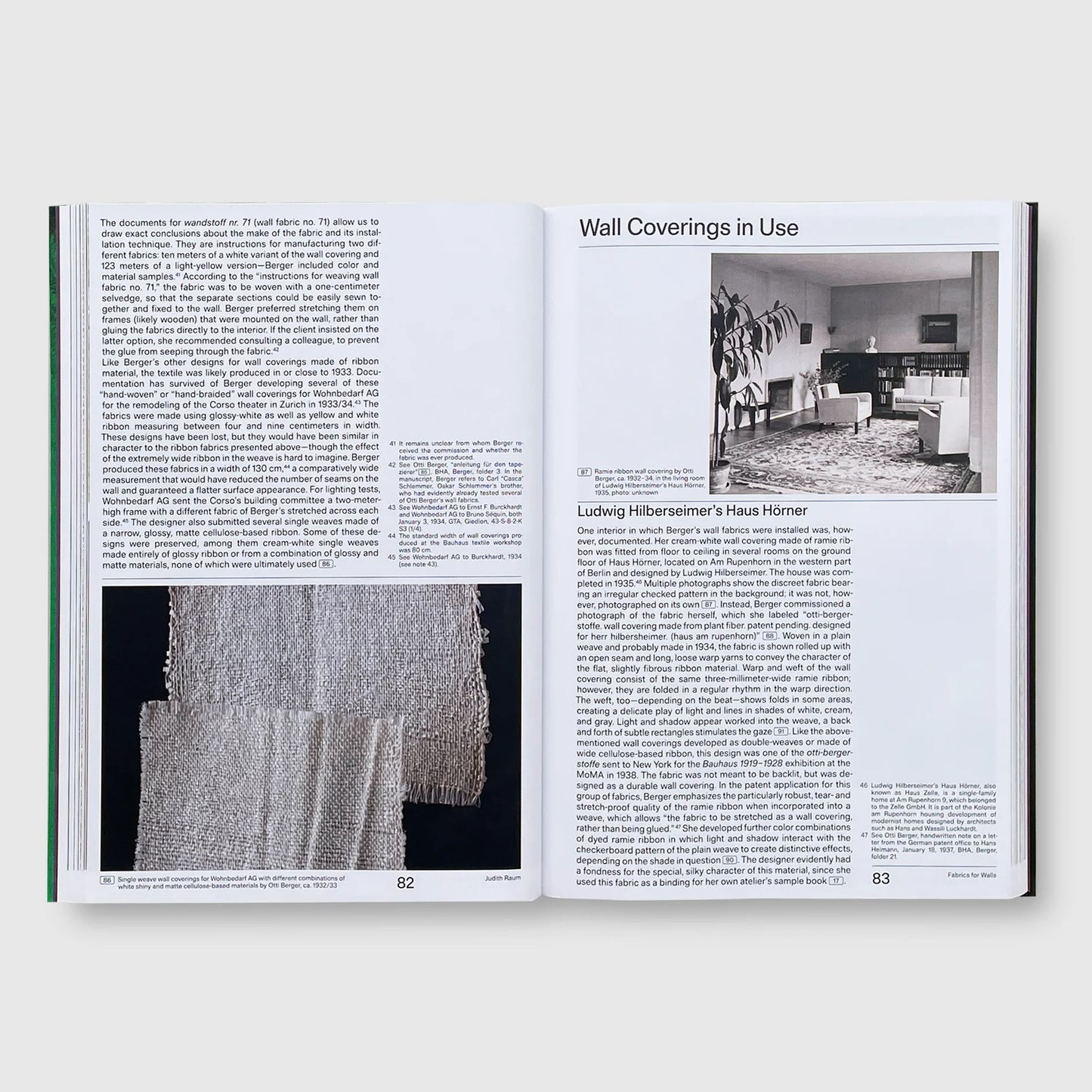 Otti Berger: Weaving for Modernist Architecture