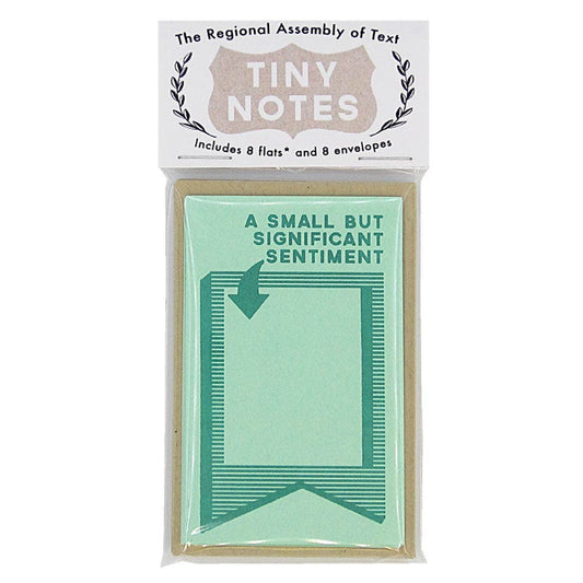 The Regional Assembly of Text • Tiny Notes