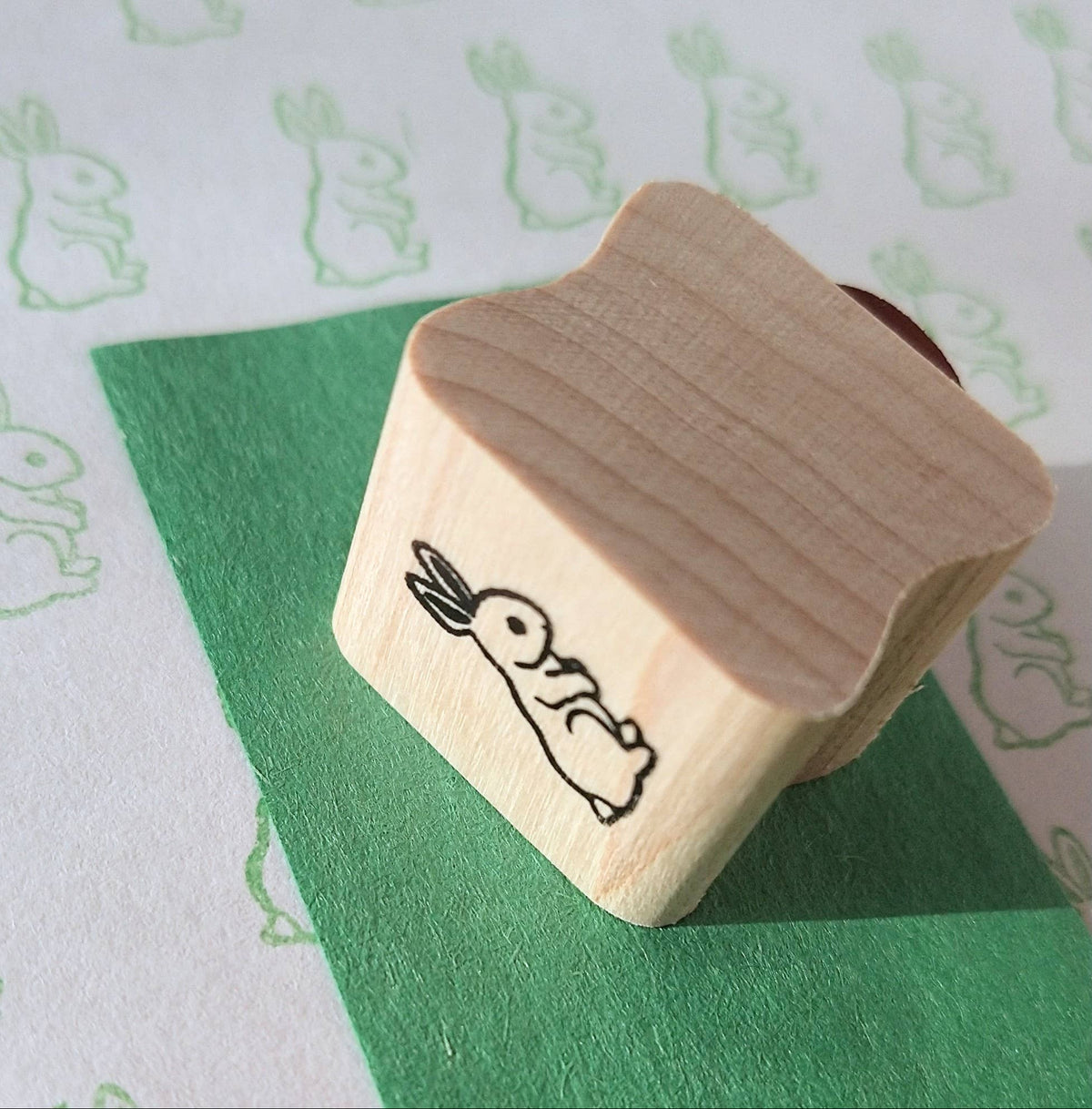Peppercorn Paper • Mini Bunny Stamp