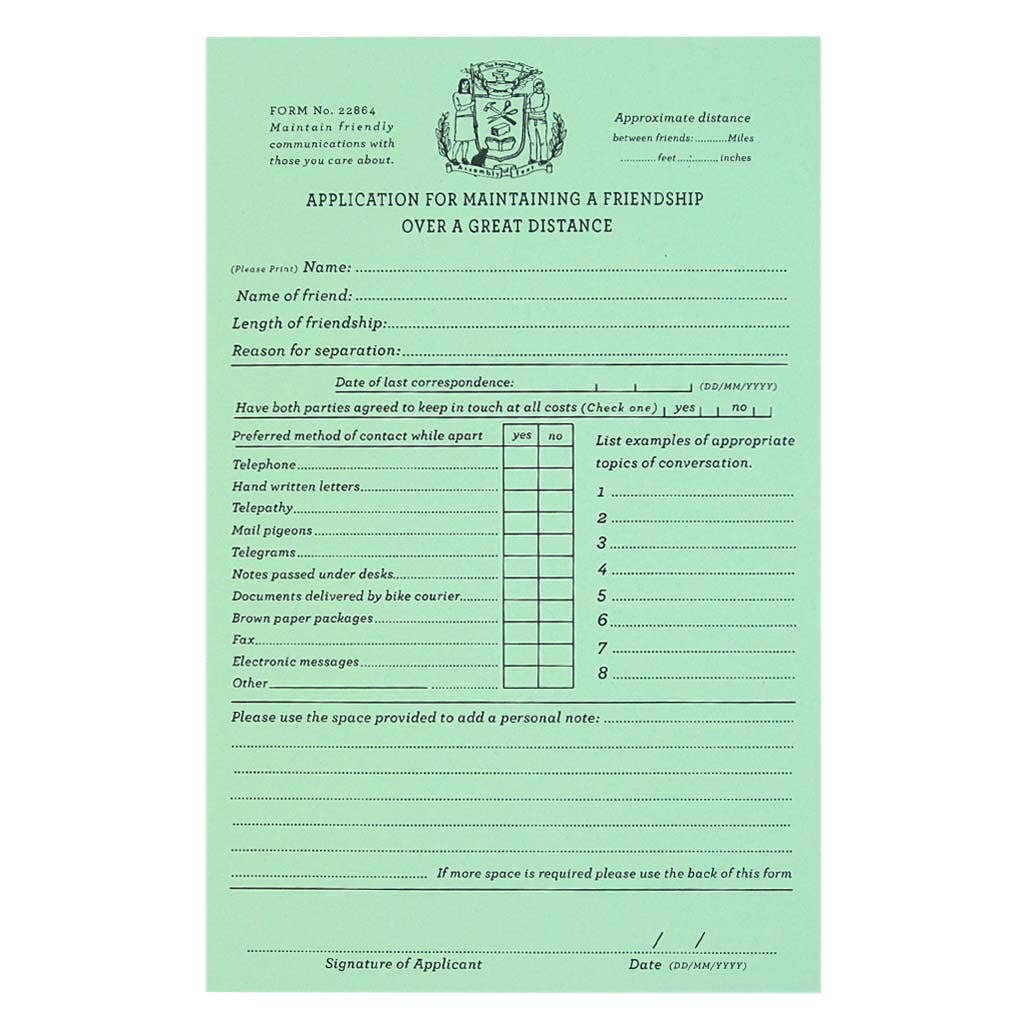 The Regional Assembly of Text • Friendship Application