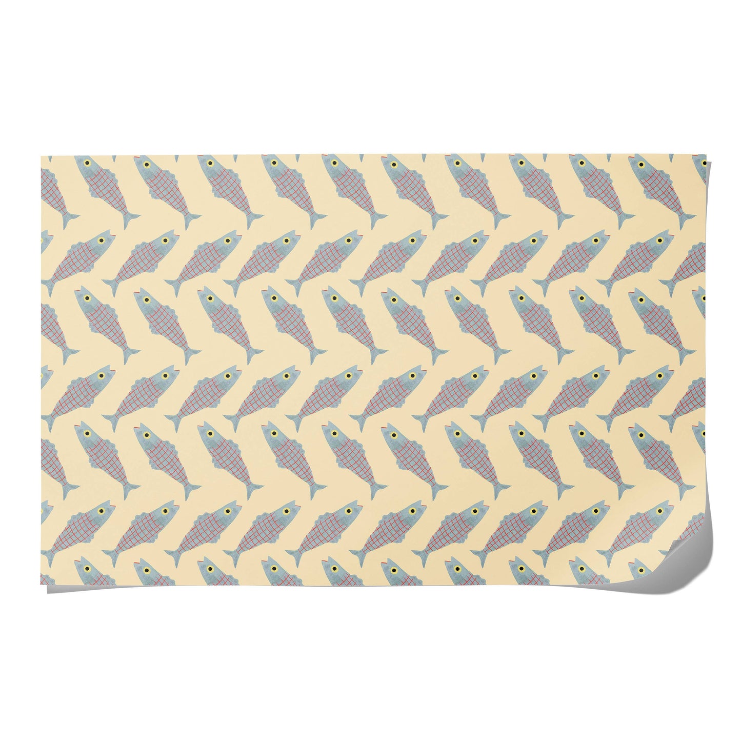 Red Cap Cards • Herring Wrapping Paper